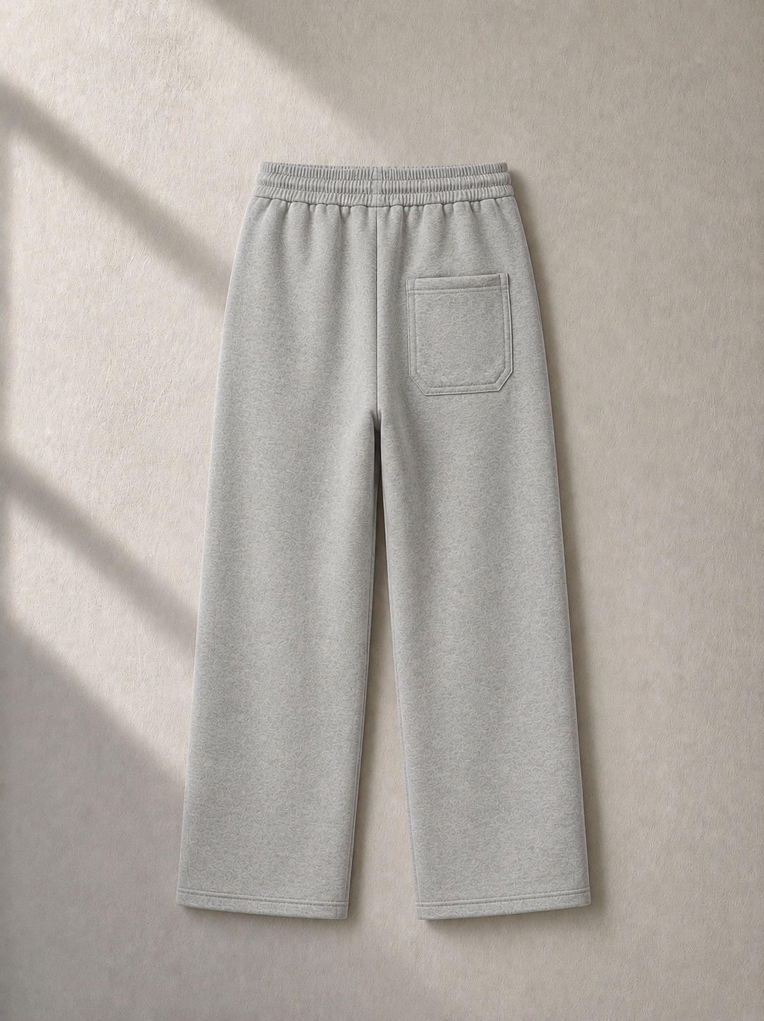 Wide Leg Light Grey SweatPants